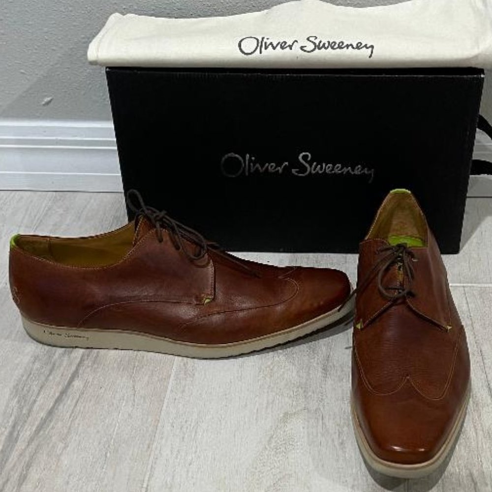OLIVER SWEENEY Bennett Lace-Up Derby Shoes 10.5